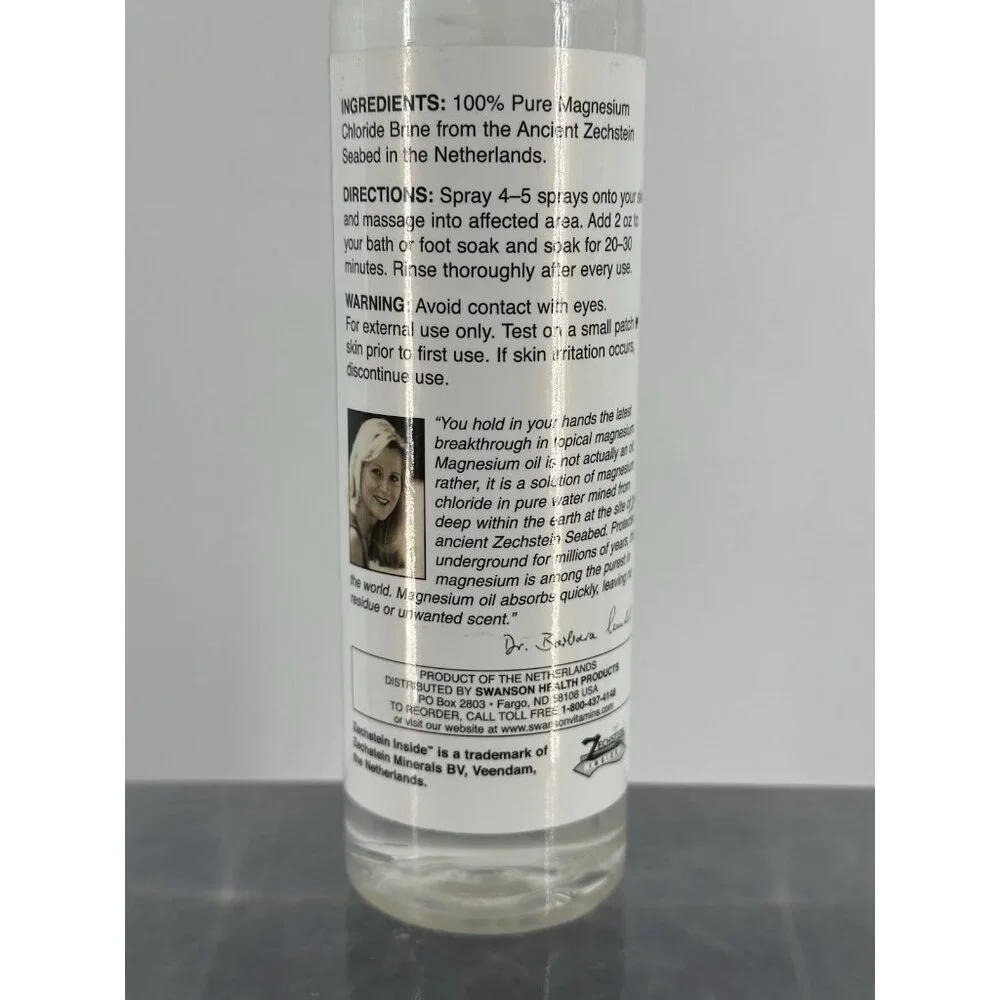 Swanson Ultra Dr. Barbara Hedel’s Magnesium Oil 8oz.